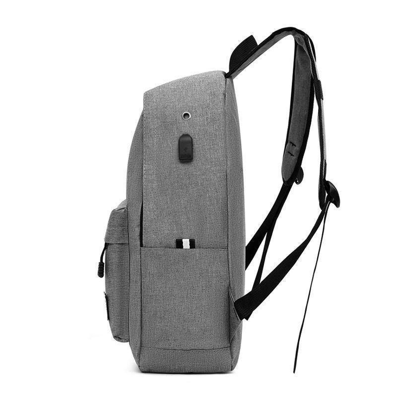 Men's Korean Style Canvas Backpack - Large Capacity for Students, Computers, and Travel