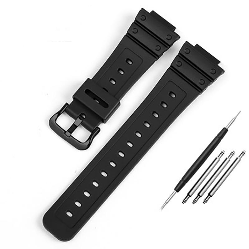 ONEResin Strap Watch Accessories for Casio G-SHOCK DW5600 G5600E GW-5000 GW- M5610 Sport Waterproof Silicone Watchband BraceletMN