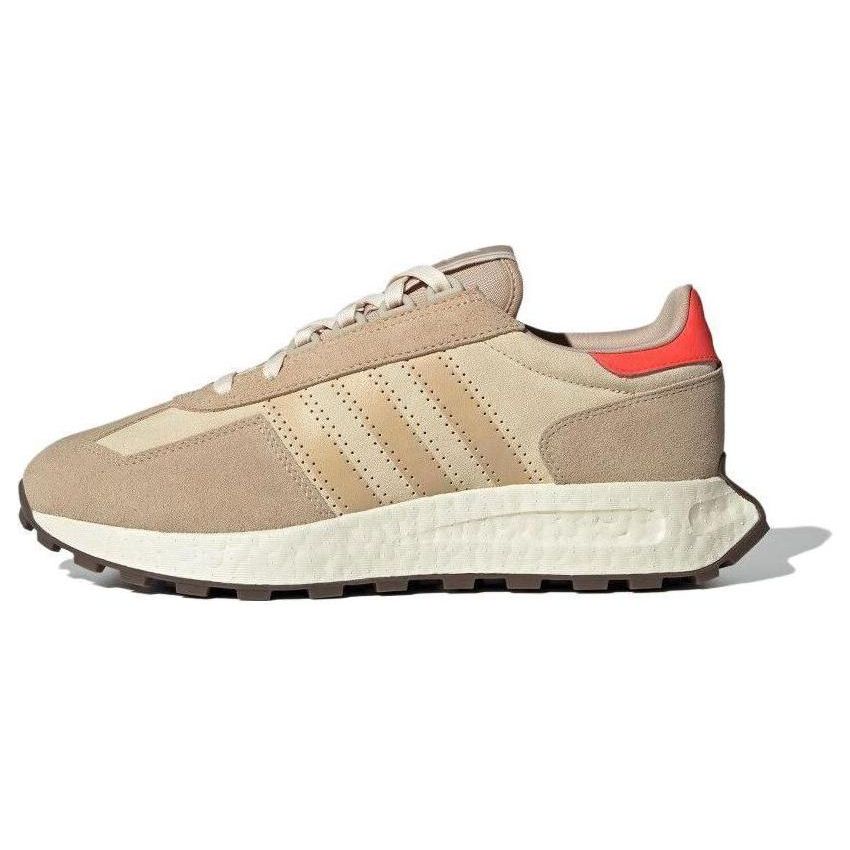 Adidas Originals Retropy E5 Retro Comfortable Suede Low Top Running Shoes Unisex Sneakers Beige IG7520