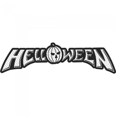 Helloween logotyp vävd utskuren patch