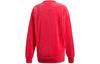 adidas Originals Sweatshirts Women's Rose Red Crew Neck Moderate Regular GI7454