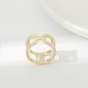 Hollow Scarf Ring Women Fashion Scarf Slide Ring Simple Silk Scarf Ring for Shirts Neckerchiefs Shawls T-Shirts