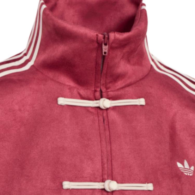 adidas Originals Ctt Kolekcja Noworoczna Styl Chiński Luźna Kurtka z Długim Rękawem Kurtka Unisex LF0070