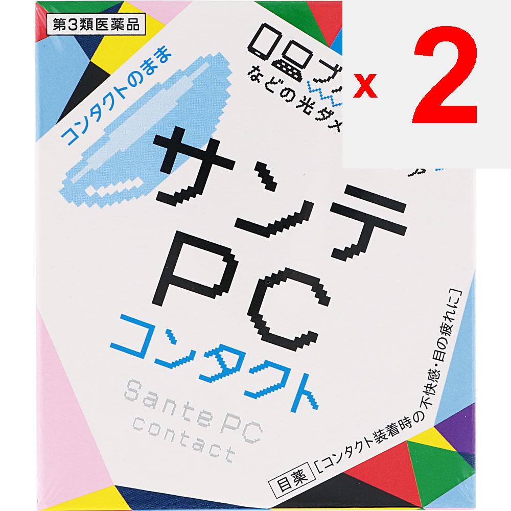 Santen Pharmaceutical Sunte PC Contacts 12ml For Contacts Eye Drops Eye Irritation Caused by Ultraviolet Rays or Other Light Rays (e.g., Snowy Eyes),