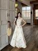 French Floral Square Neck Puff Sleeve Summer Dress for Women - 2026 Beach & Tea Party