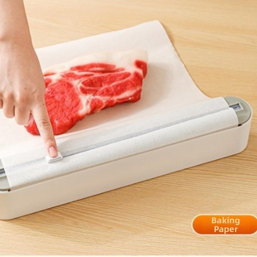 Durable Wrap Dispenser Magnetic Stretch Film Cutter Food Cling Film Dispenser kitchen