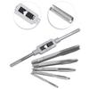 Machinery Repair Tools Adjustable Tap Die Set Threading Repairs ForM3*0.5mm, M-4*0.7mm, M5*0.8mm, M6*1.0mm, M8*1.25mm