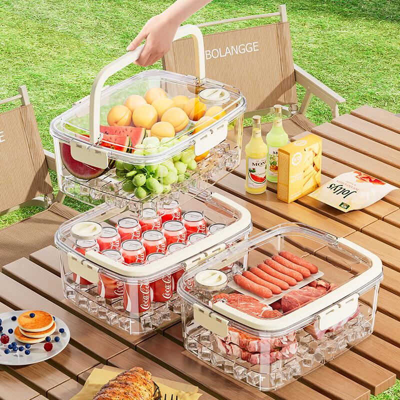Portable Outdoor Sealed Fruit Storage Box 1 Pack