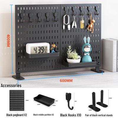 Miling No-Drill Desktop Pegboard Organizer