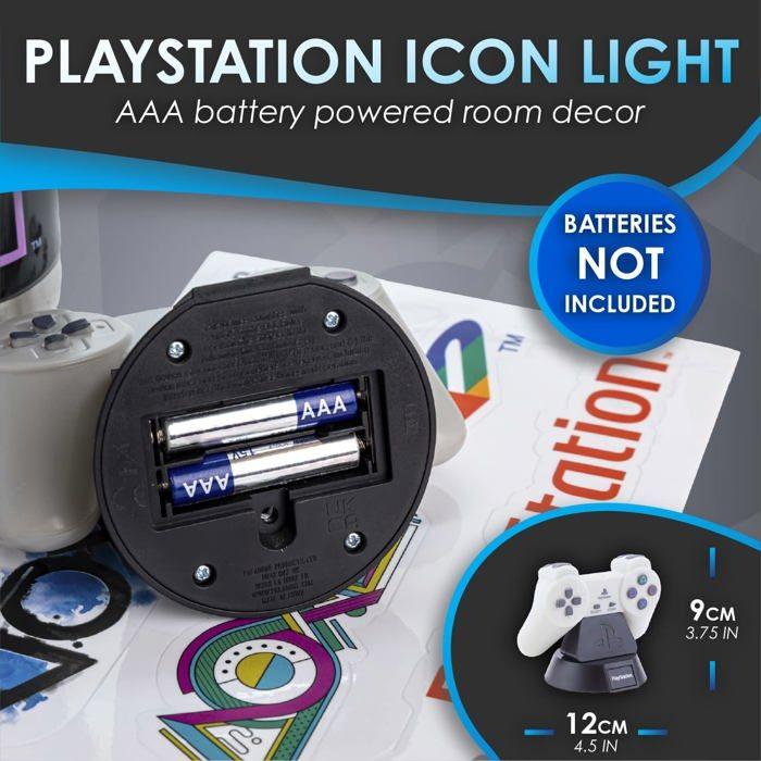 Coffret cadeau - Paladone - PP7911PS - Lumière manette - Bouteille acier - Autocollants PlayStation