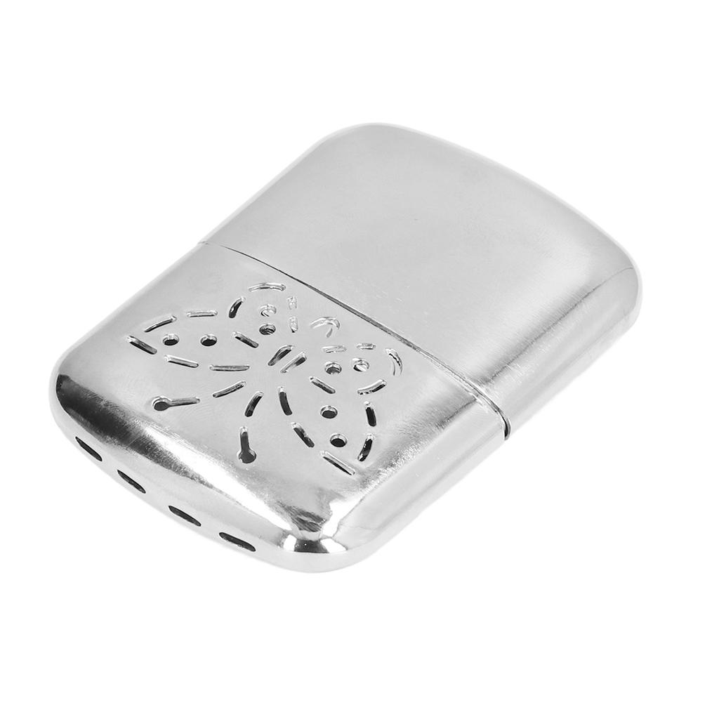 Mini Hand Warmer with Fuel Can Portable Zinc Alloy Winter Hand Heater for Outdoor Travel Camping