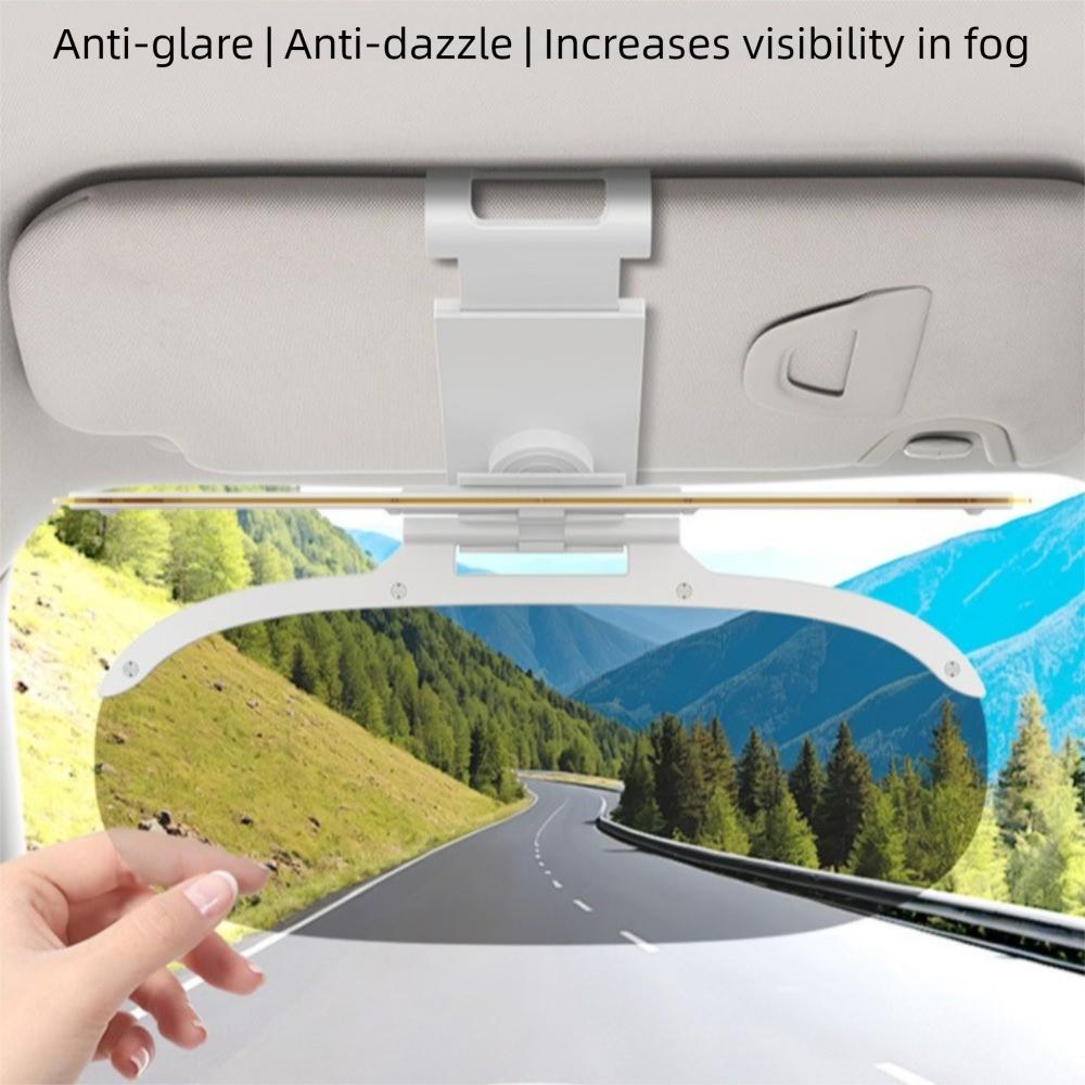 UV Anti Sunlight Dazzling Goggle Day Night Vision Day Night Vision Driving Mirror  Eye Protection