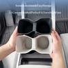 For BYD ATTO 2 2024 2025 Center Console Water Cup Holder Limiter Premium Organizer TPE Drink Storage Box Newest Car Accessories