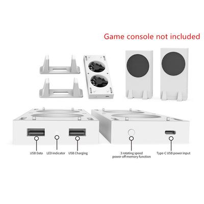 Cooling Fan Base  with Non-Slip Holder For Xbox Series S Game Console