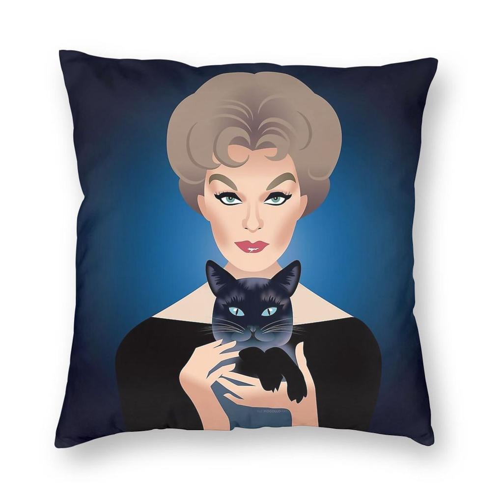 Pyewacket Bell Book And Candle Square Pillowcase Polyester Linen Velvet Creative Zip Decor Throw Pillow Case Home Cushion Cover