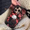 Anime Cool Tokyo Ghoul Plating Phone Case For IPhone 17 Pro Max 16 15 14 13 11 Pro Max Plus Glass Phone Case