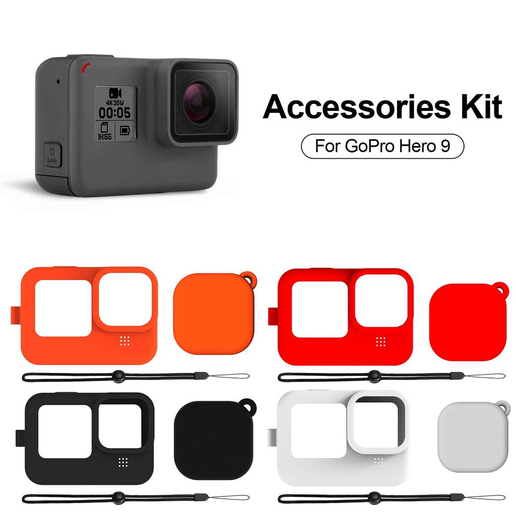 Buy Camera Case Durable Silicone Shell Set for GoPro Hero 9 at ...