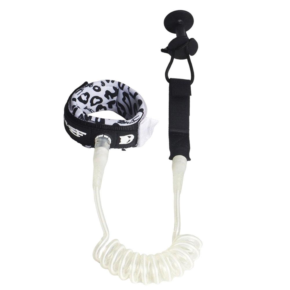 7 мм Веревка для ноги серфборда Серфинг Серф Сап Стоячие ноги Спиральный лиш Доска для весла Серф Веревка для ноги Регулируемый Серфинг Ножной лиш