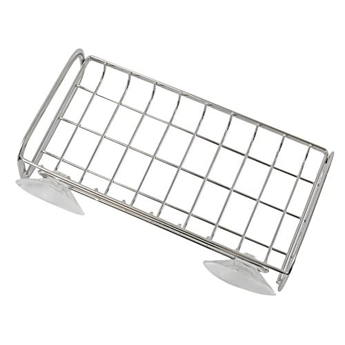 Pearl Metal BUNO Stainless Steel Scrubbing Rack, HB-3290, Silver, 20 x 10.5 x 5 cm