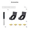 Metal Wall Mount Stand Holder Rack For PS5 Slim (Disc & Digital)