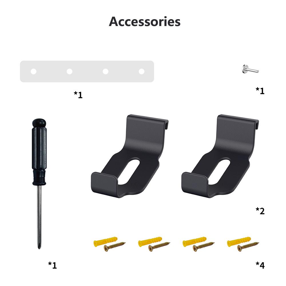 Metal Wall Mount Stand Holder Rack For PS5 Slim (Disc & Digital)