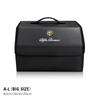 Scatola portaoggetti in pelle per bagagliaio auto Borsa organizer pieghevole per auto per Alfa Romeo Giulietta Mito 159 Giulia Stelvio 156 147 Tonale Brera GF8
