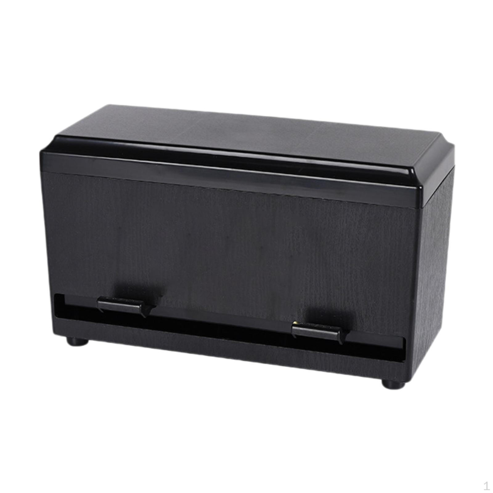 

Диспенсер Держатель для питья Многоразовый Чехол Удобный Универсальный Органайзер для хранения для Магазина Кофе Black 30x12.6x18cm