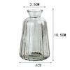 Northern Europe Mini Simple Stained Glass Vase Home Decoration Ornament Aromatherapy Bottle Hydroponic Flower Arrangement Vase