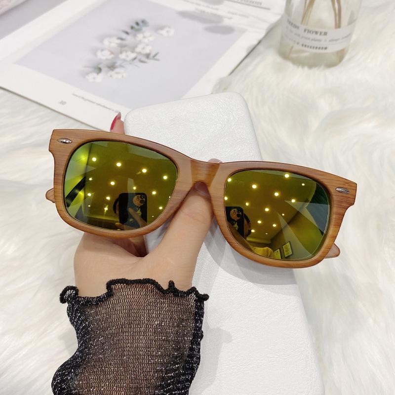 

Солнцезащитные очки Женские Звездные Солнцезащитные очки Корейская Индивидуальность Ретро Круглое Лицо Модные Мужские 6608