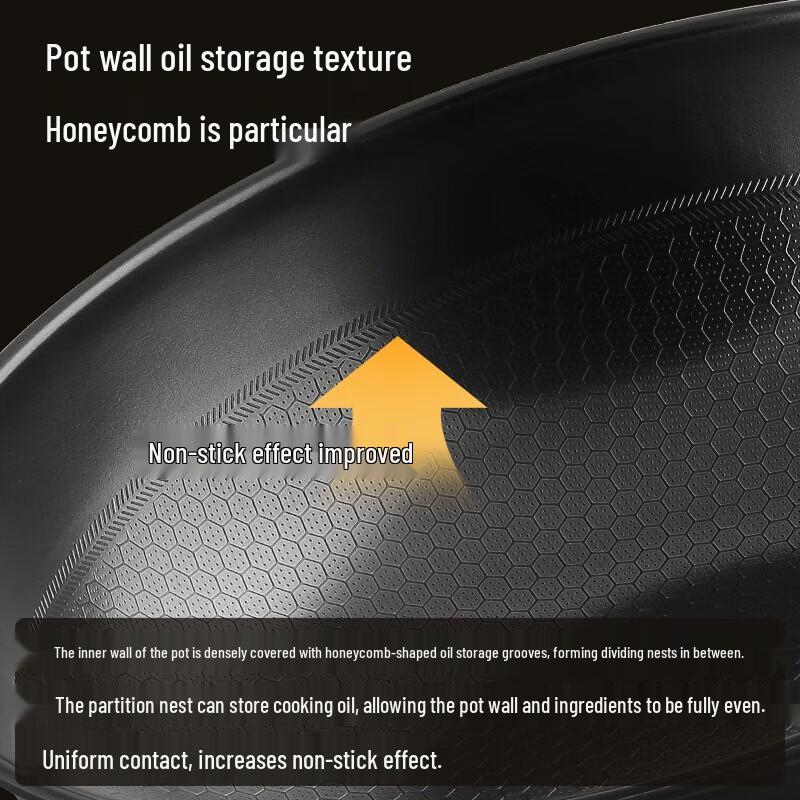 Chuidahuang Non-Coated Wrought Iron Wok