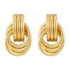 2026 Exaggerated Retro Geometric Circle Metal Drop Earrings For Women Holiday Party Gift Fashion Jewelry Ear Accessories