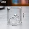 Transparent Whiskey Glasses Mountain Crystal Glass Drinking Glasses for Drinking Bourbon, Cognac, Scotch, Cocktails 125-380ml
