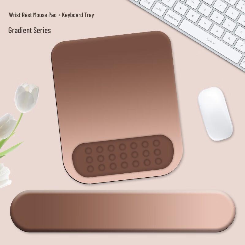 Fumede Ergonomic Gradient Mouse Pad with Wrist Rest
