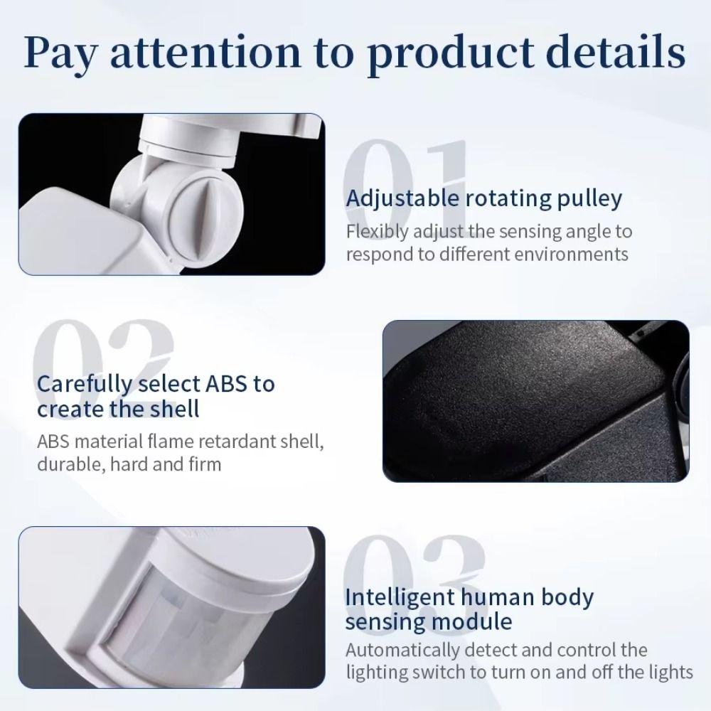 DC12/24V Infrared Light Sensor Human Induction Human Body Sensor  Outdoor Use