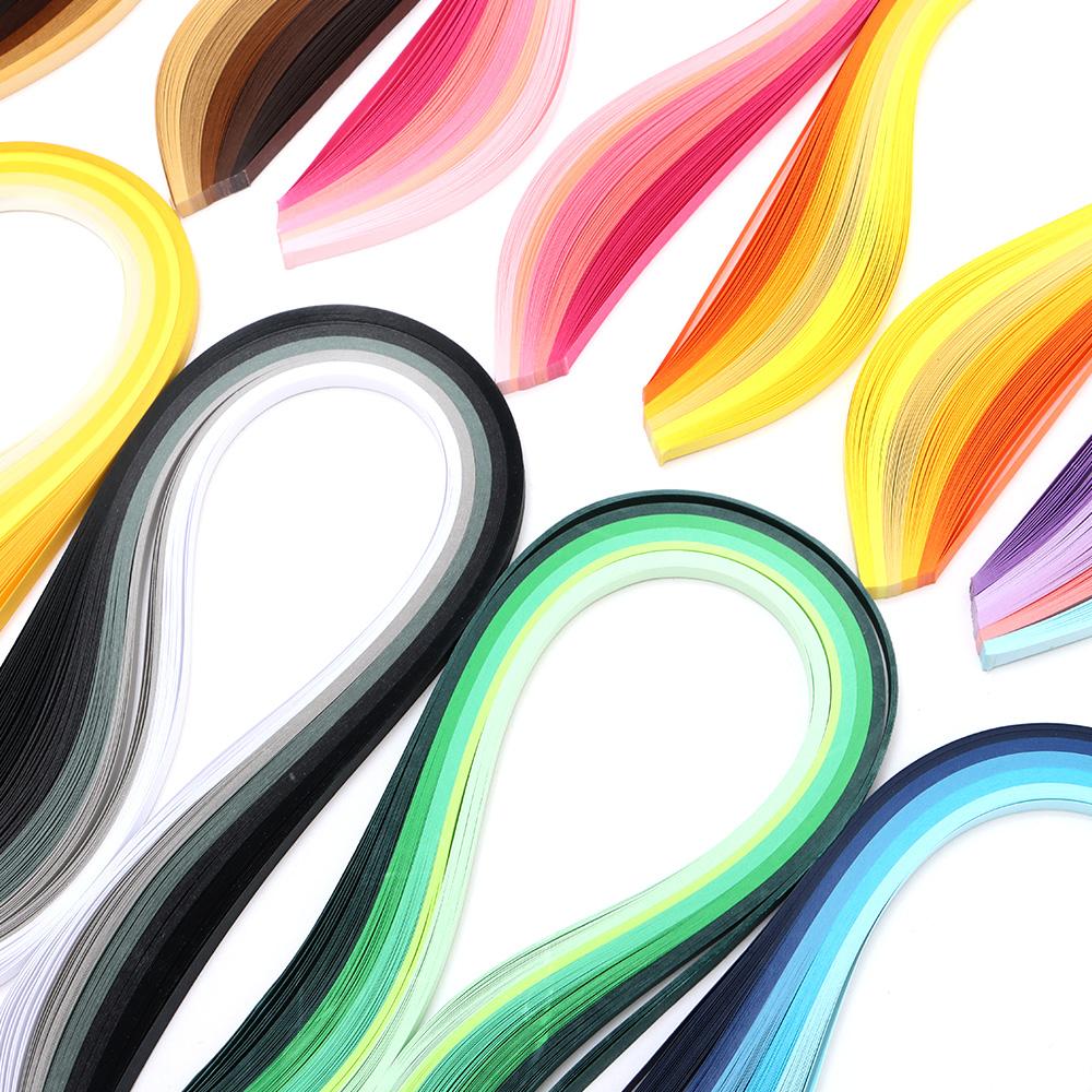900Pcs Multi-Color Paper Quilling Set 9 Colors Strips per Pack Paper  Gift Bags