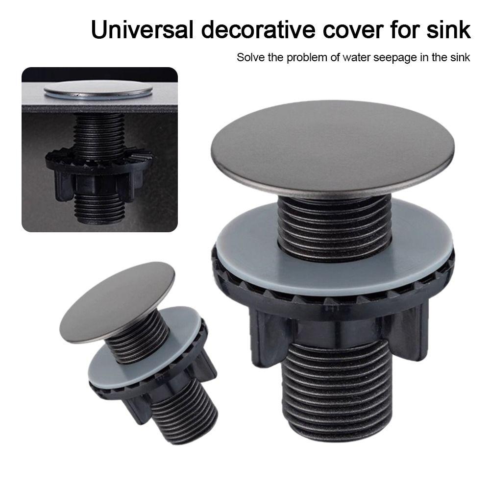 Anti-leakage Kitchen Sink Plug Drainage Seal Washbasin Decorative Plug Portable Faucet Hole Cover