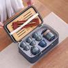 Portable Ceramic Travel Tea Set with Handbag