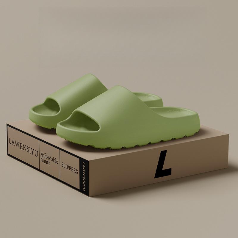 Herren-Slipper für Sport und Outdoor-Bekleidung, Bequeme EVA-Slipper mit dicker Sohle für Damen