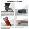 1pc 0.9mx5cm Self-Adhesive Ramp Mat Non-Slip Door Threshold Ramp Easy Install Multi-Purpose Doorway Threshold Ram Home