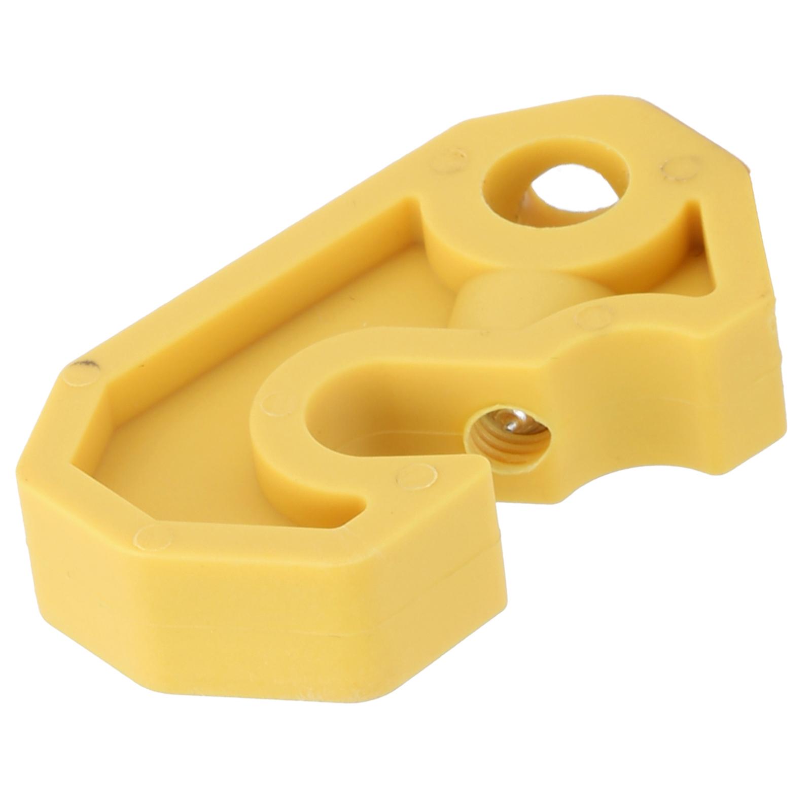 

Simple Circuit Breaker Lock Insulated Isolated Air Switch Yellow PA for Industry Automotive Chemical