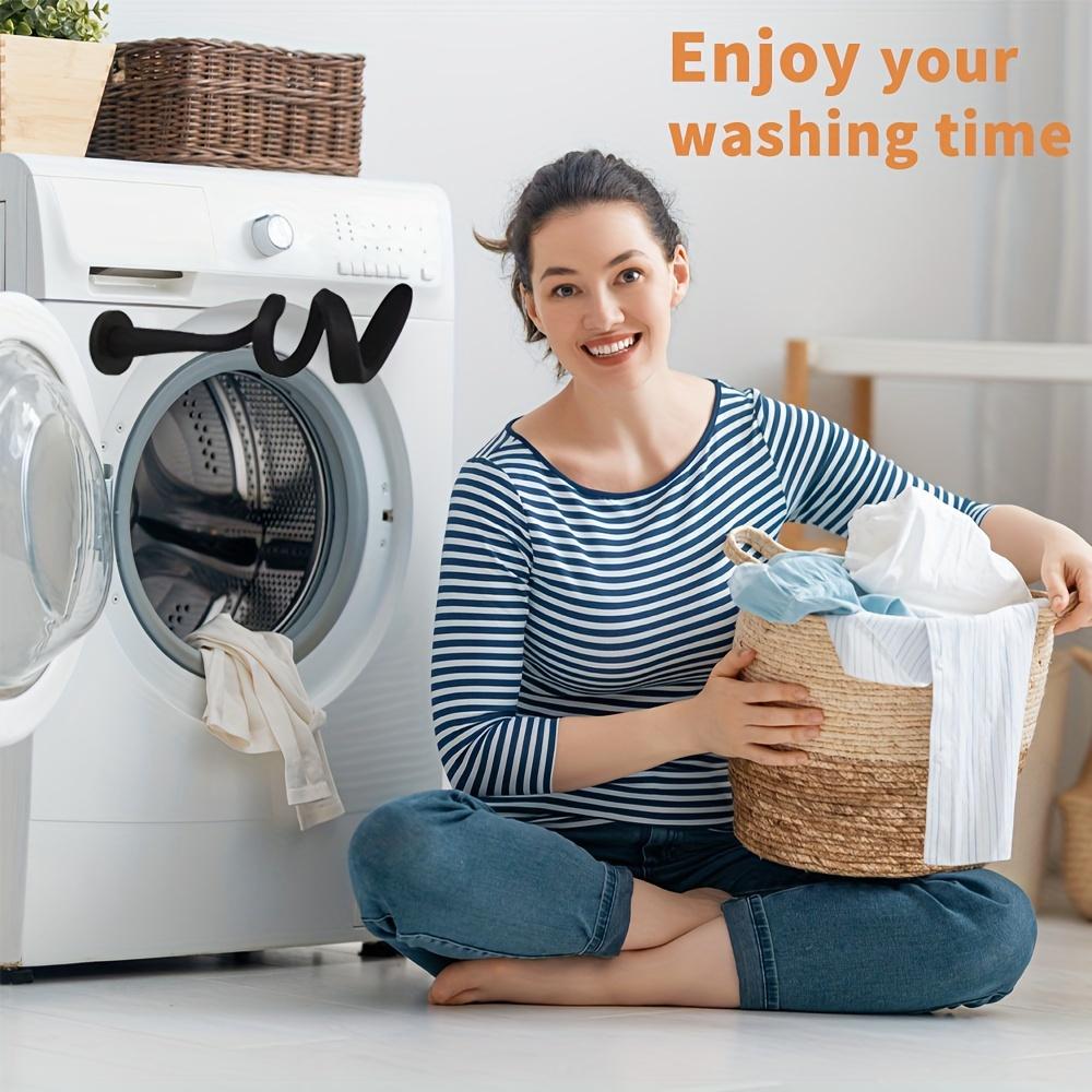 Front Load Washer Door Prop Easy To Use and Bend Washing Machine Door Prop Open Flexible and Sturdy Washer Door Stopper Keep Your Washer Door Open