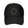 Evropa Miluji Evropskou unii Vlajka EU Tričko Design vlajky Baseballová čepice Ochrana proti slunci Luxusní čepice Baseball Pro Unisex Dámské