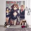 KON Volume 2 Tapestry Yui Hirasawa Tea Time Scene Print Classic Anime Music Club Wall Hanging for Otaku Bedroom  Anime Fans