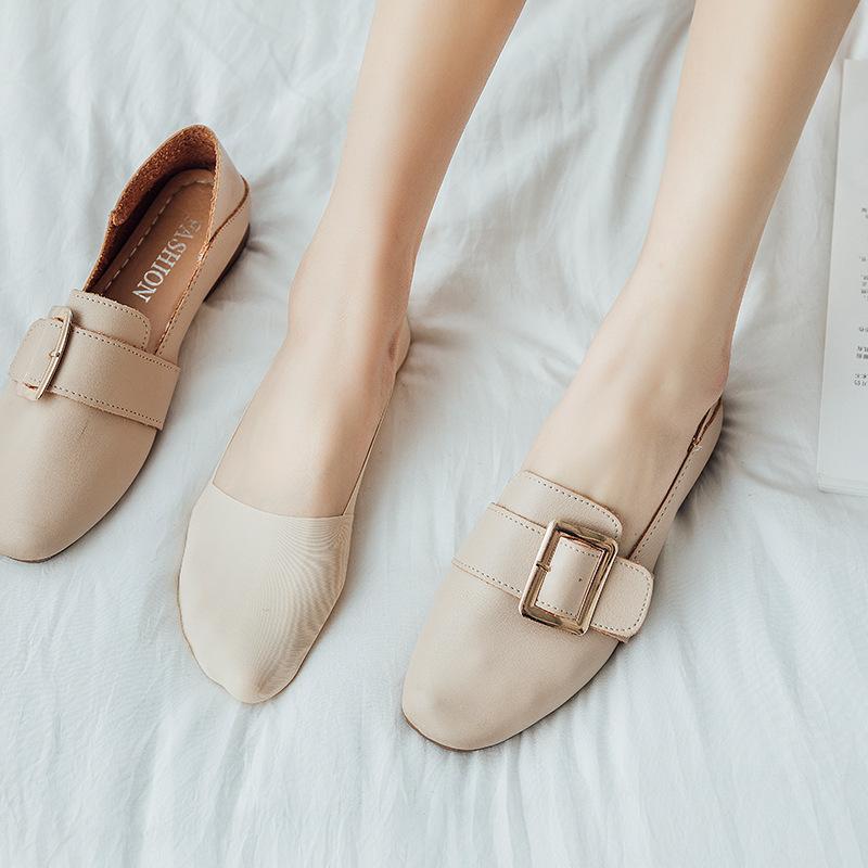 Women's Summer Solid Color Ice Silk Shallow Mouth Invisible Non Slip Cotton Bottom Boat Socks