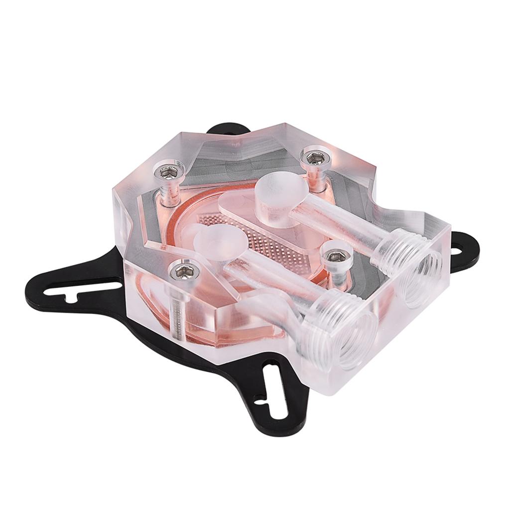 Computer PC GPU Universal Water Cooling Block Waterblock Liquid Cooler 40MM Copper Base