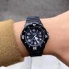 Casio Black Strap, Black Dial, Unisex Quartz Watch LRW-200H-1B