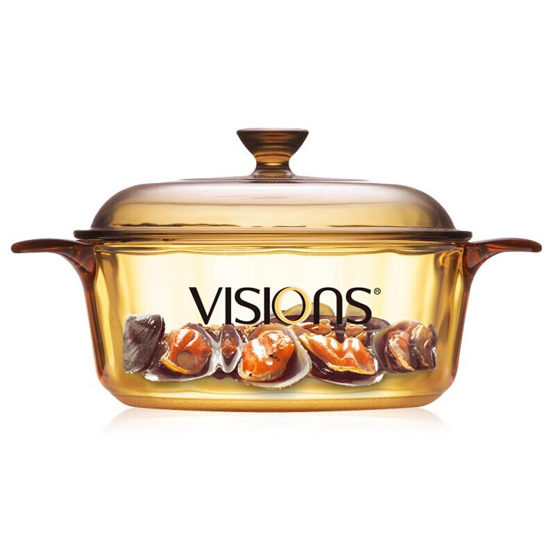 Corning Visions 1.25L Heat-Resistant Glass Soup Pot