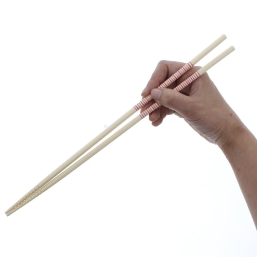 Ishida Kabuki Chopsticks, Non-Slip, 2-Piece Set, 33cm, Made in Japan