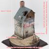 Assembly Architectural Model Sand Table Architectural Building Model Brick Concrete Building Villa Diorama Scale Model Kit 1/35
