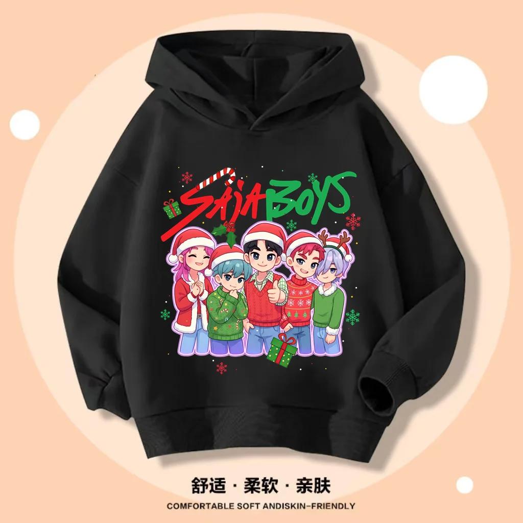 KPop Devil Hunter Huntrix Hoodie Christmas Gift Children's Hoodie Princess Girl Fashion Spring and Autumn Hooded Pullover
